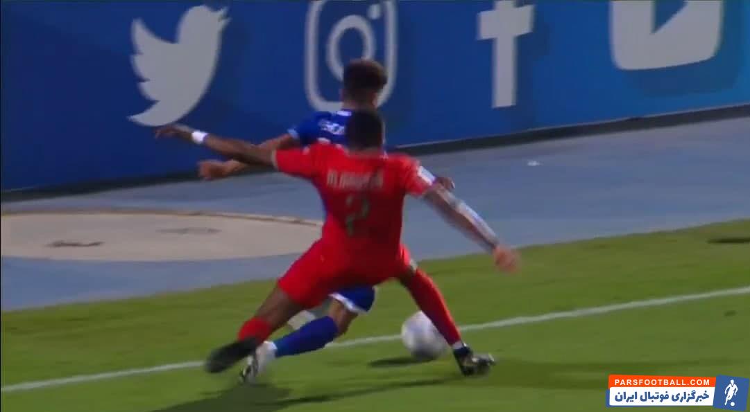 بعد از این صحنه قایدی و سایر بازیکنان و کادرفنی استقلال بشدت نسبت به عملکرد داور موضع گرفتند و اعتراض های شدیدی انجام دادند.