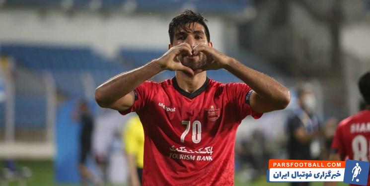 وعده جذاب مهاجم بلند بالای پرسپولیس به هواداران پس از اولین دبل برای سرخ ها