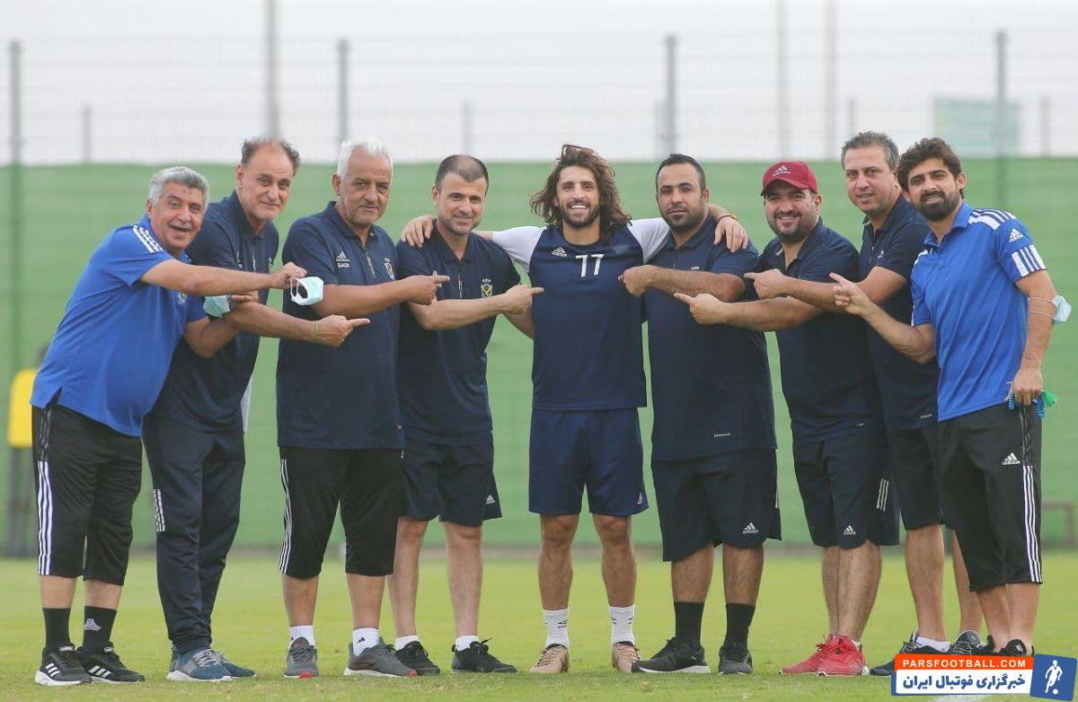 یکی از اتفاقات جالب حرکت همام طارق کاپیتان تیم نیروی هوایی بود که در تلاش برای در اختیار گرفتن توپ، با یک سردرگمی خنده دار مواجه شد.