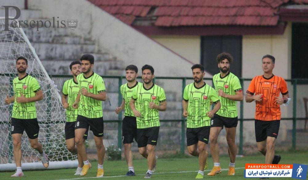 تمرین امروز پرسپولیس در هند