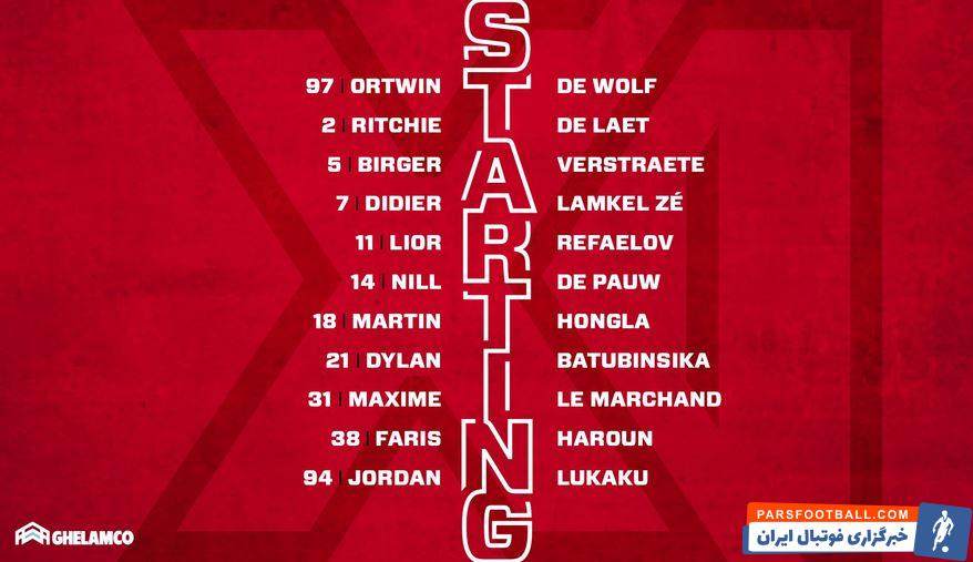 نیمکت نشینی علیرضا بیرانوند در بازی آنتورپ مقابل اندرلخت