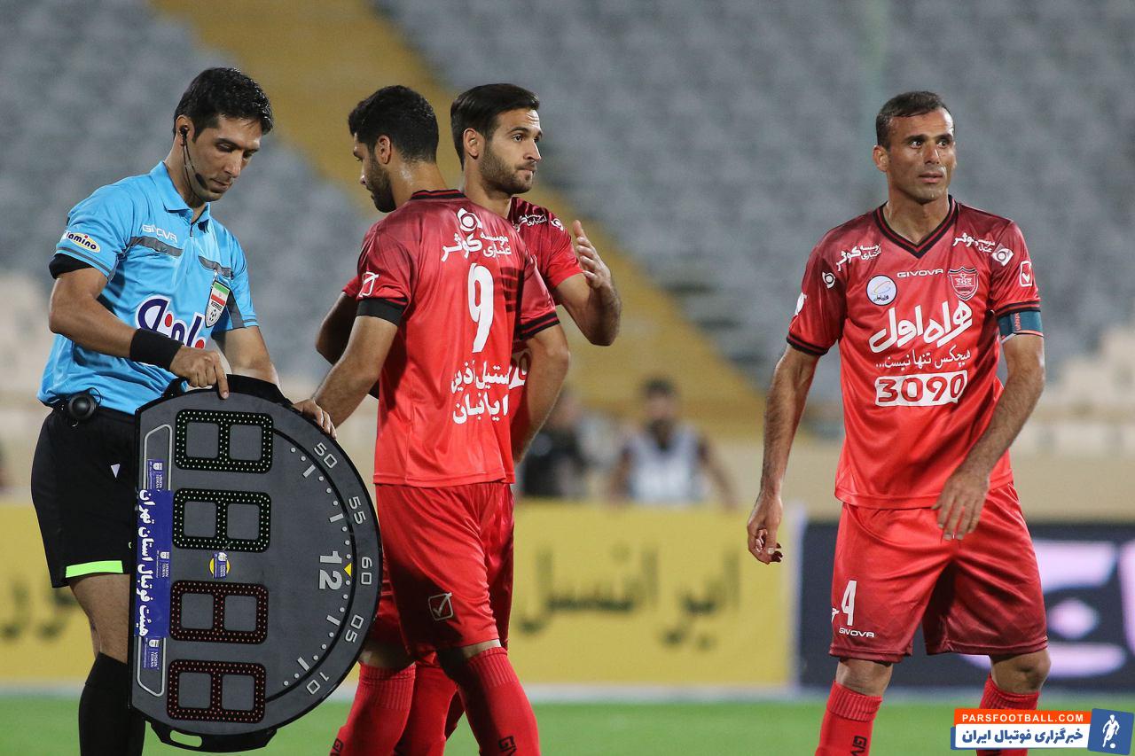 سیدجلال حسینی ، کمال کامیابی نیا و احمد نوراللهی مصدوم هستند . گفته می شود که حسینی و کامیابی نیا به دیدار با سپاهان می رسند اما وضعیت نوراللهی نامشخص است.