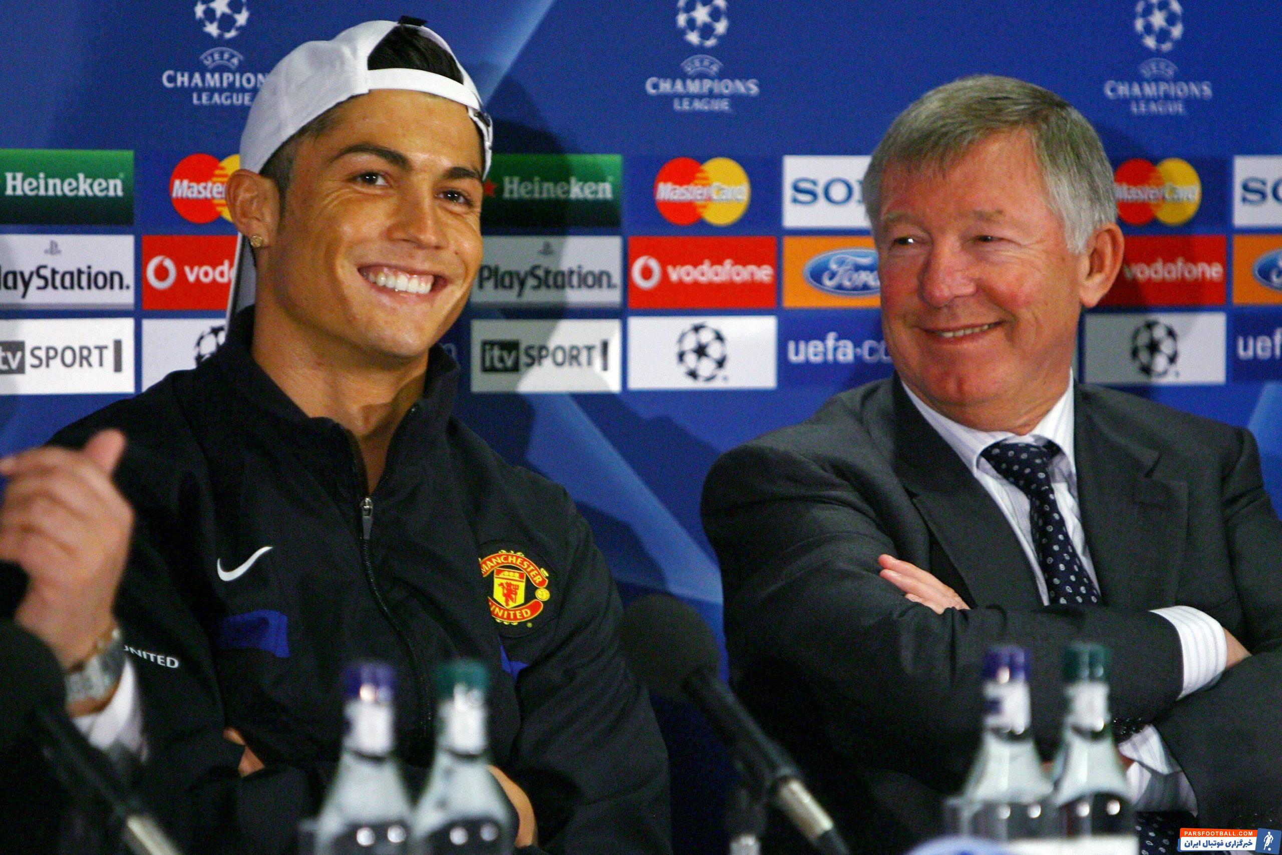 سنگ تمام رونالدو برای اسطوره منچستریونایتد