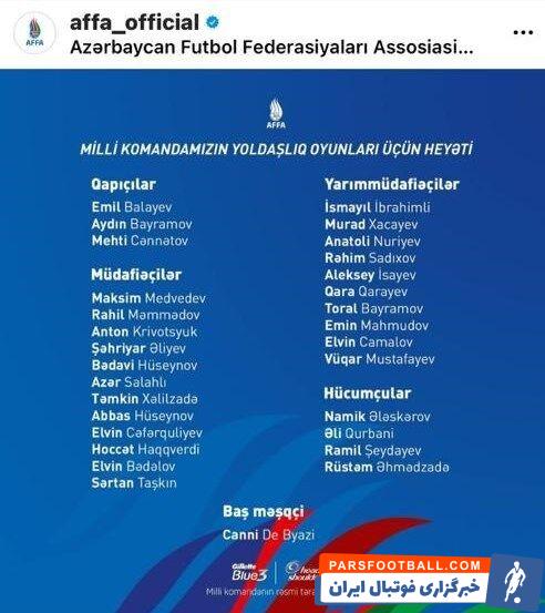 به نظر میرسد بعد از علی قربانی، قرار است حجت حقوردی نیز به عنوان دو بازیکن ایرانی با پذیرفتن تابعیت آذربایجانی برای این تیم به میدان برود.