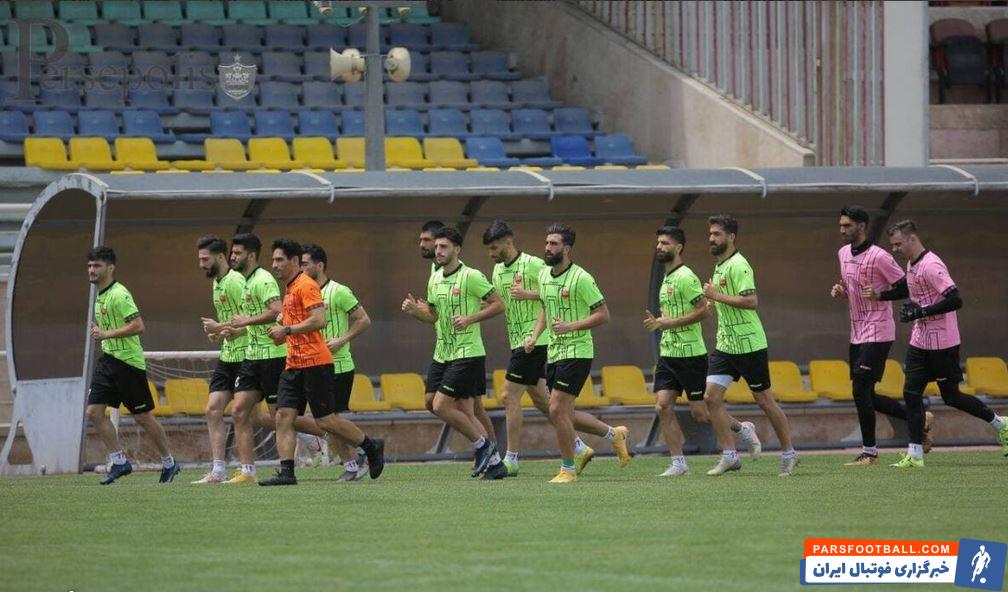 گزارش تصویری تمرین ریکاوری بازیکنان پرسپولیس پس از جنجال های اصفهان