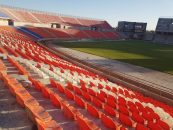 افتتاح ورزشگاه زیبا و تازه تاسیس صنعت مس کرمان در فینال جام حذفی