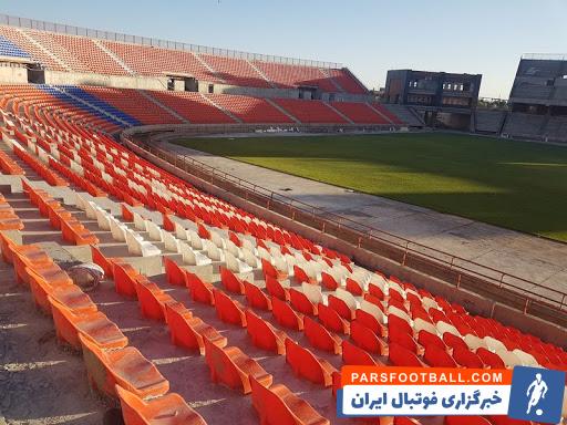 افتتاح ورزشگاه زیبا و تازه تاسیس صنعت مس کرمان در فینال جام حذفی