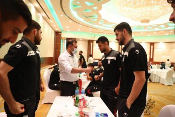 شهاب عزیزی خادم در اردوی تیم ملی