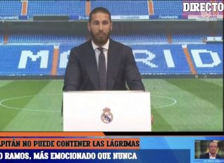 خداحافظی با رئال مادرید ؛ بغض سرخیو راموس شکست