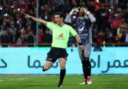 علی صفایی داور دیدار پرسپولیس و تراکتور در سوپرجام فوتبال ایران