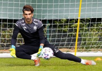 علیرضا بیرانوند در راه سپاهان