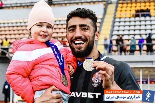 درخشش اللهیار صیادمنش در لیگ اوکراین