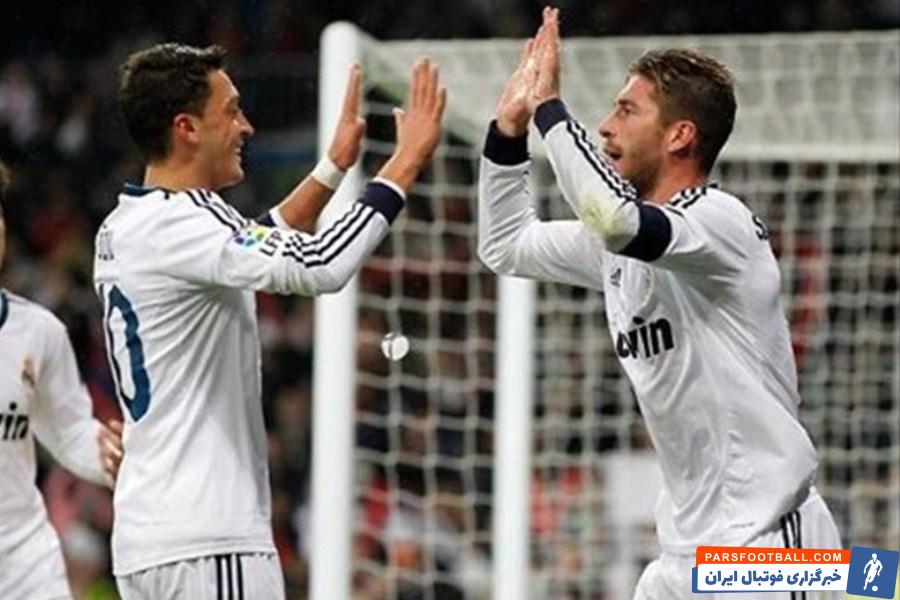 واکنش احساسی مسوت اوزیل به جدایی راموس از رئال مادرید