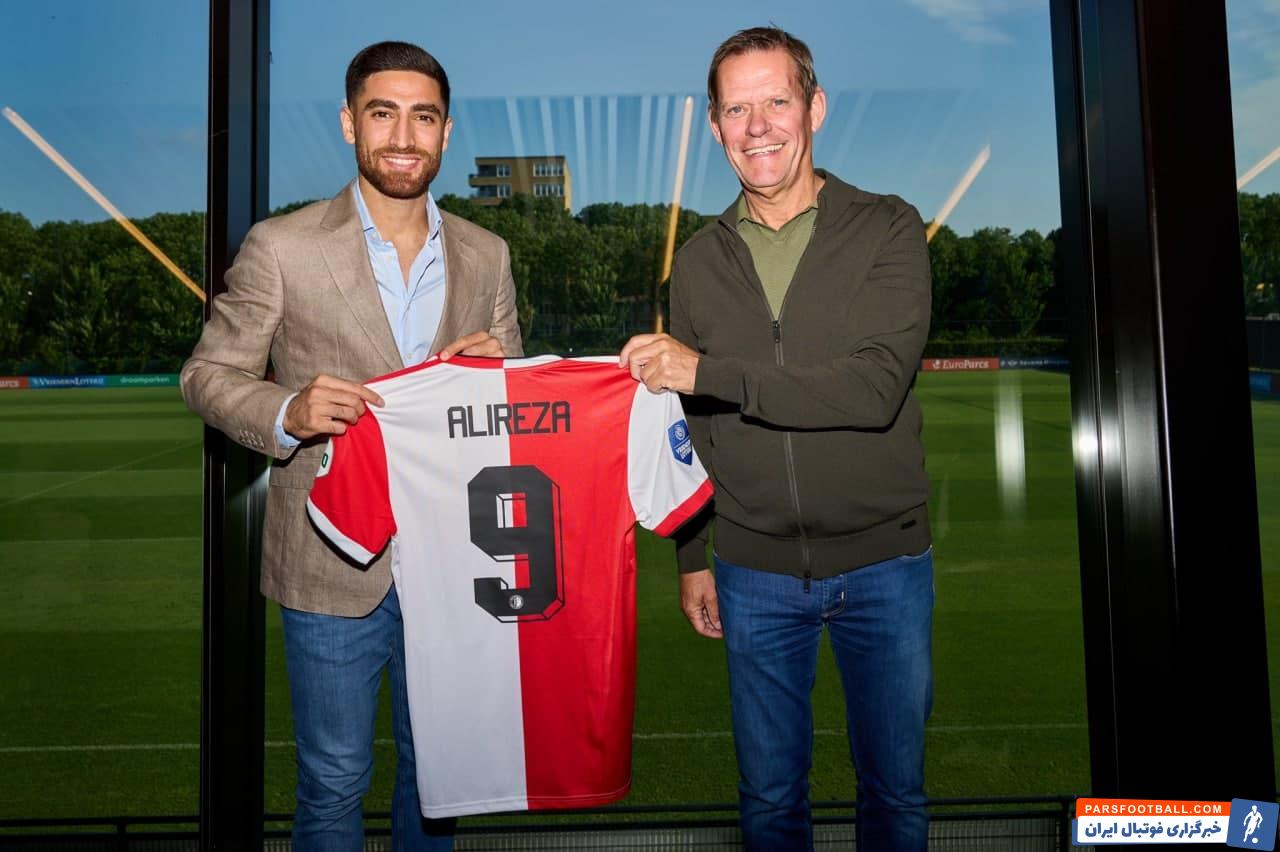 پیوستن رسمی علیرضا جهانبخش به فاینورد هلند با امضای قراردادی 3 ساله