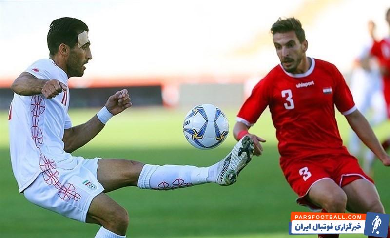 تیم ملی ایران در اردن به مصاف سوریه می‌ رود