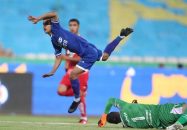 گل اول استقلال با ضربه مهدی قایدی به نام مدافع تراکتور ثبت شد