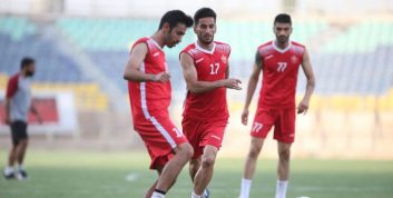 گزارش تمرین امروز سه شنبه 22 تیر پرسپولیس : حضور میهمان‌های ویژه در ورزشگاه کاظمی