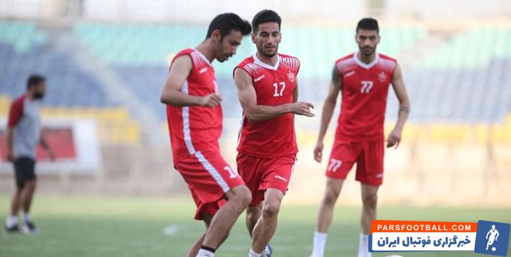 گزارش تمرین امروز سه شنبه 22 تیر پرسپولیس : حضور میهمان‌های ویژه در ورزشگاه کاظمی