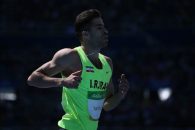 دیدار صمیمانه حسن تفتیان سریع‌ترین مرد ایران با یوهان بلیک دومین مرد سریع دنیا در المپیک 2020 توکیو