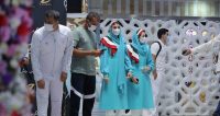 رونمایی از لباس‌های رسمی اعضای کاروان ورزش ایران در بازی‌های المپیک در حالی شنبه شب و همزمان با اعزام اولین گروه ورزشکاران به توکیو انجام شد.