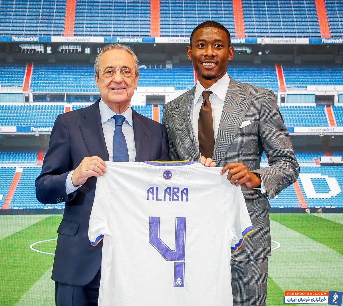 داوید آلابا که با قراردادی پنج ساله و ۱۲ میلیون یورو دستمزد به رئال مادرید پیوسته است، خیلی زود به شماره ۴ این تیم رسید.