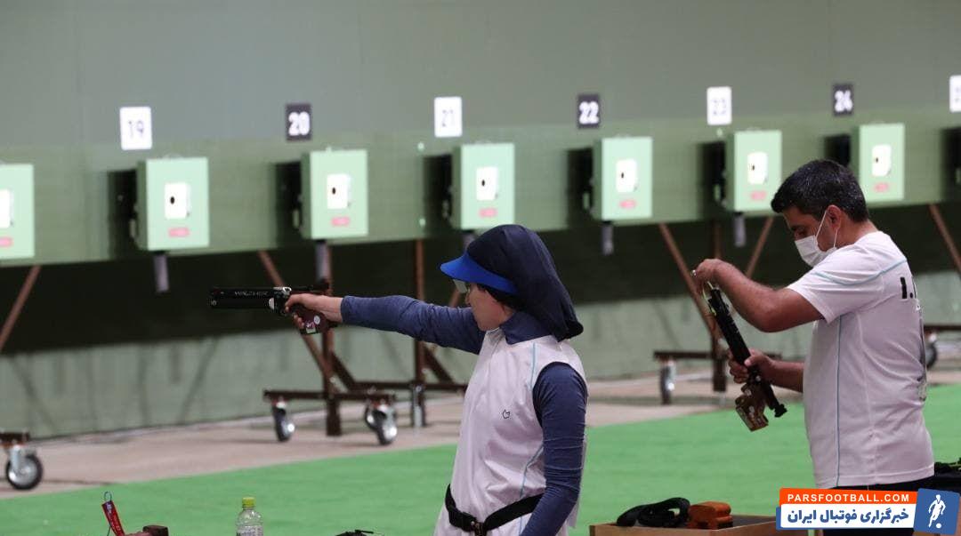 مسابقات تیراندازی با برگزاری رقابت های مرحله نیمه نهایی در بخش میکس تپانچه بادی ١٠ متر با حضور جواد فروغی و هانیه رستمیان پیگیری شد.
