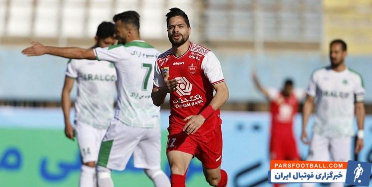 کمال کامیابینیا زنند تک گل پرسپولیس در بازی رفت این تیم مقابل آلومینیوم اراک، غایب تیمش در بازی برگشت دو تیم است.