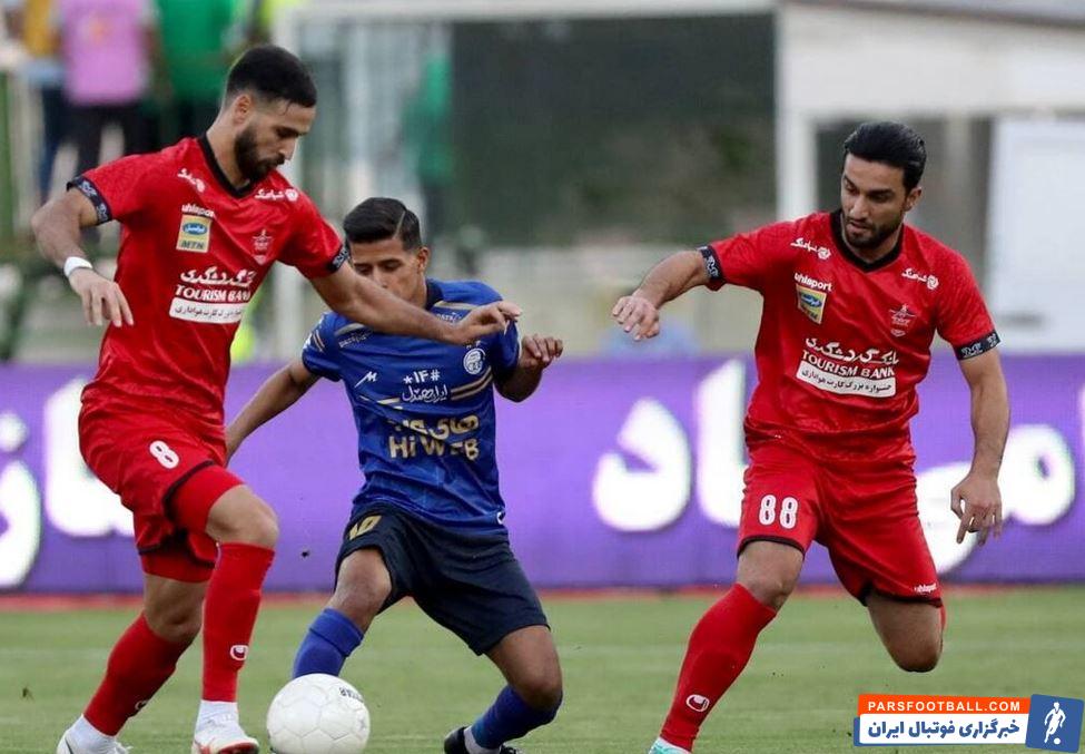 نیمه اول دربی حذفی ؛ جشنواره پاسهای اشتباه بازیکنان پرسپولیس و استقلال !