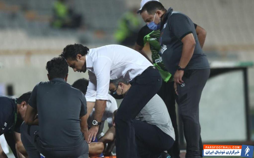 سنگ تمام مجیدی برای ستاره استقلال که در دربی حذفی مصدوم شد