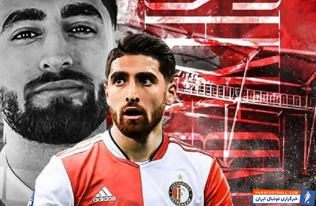 عکس خبرساز ستاره ایرانی در هلند ؛ تست پزشکی علیرضا جهانبخش در فاینورد تمام شد !