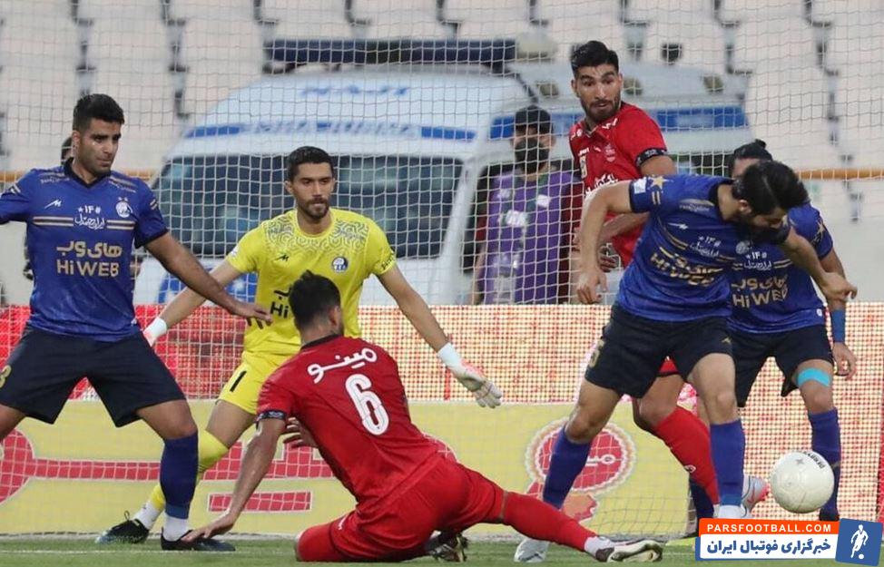 روز بد مهاجمان پرسپولیس ؛ سید حسین حسینی در ۹۰ دقیقه یک توپ هم نگرفت !