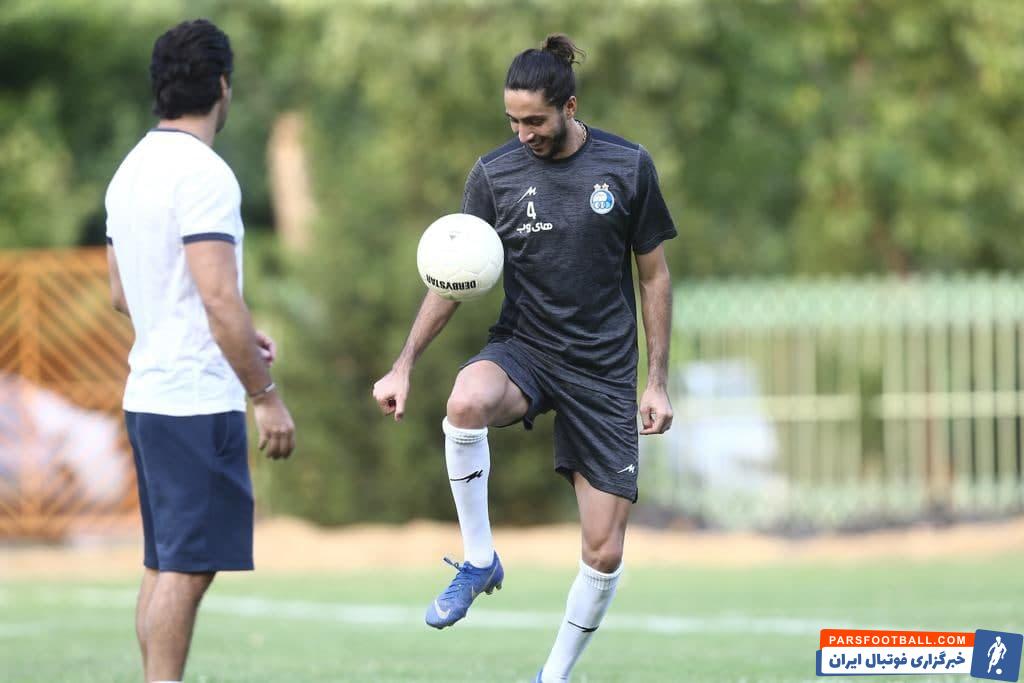 بازگشت سیاوش یزدانی به تمرینات استقلال و پایان شایعه جدایی او