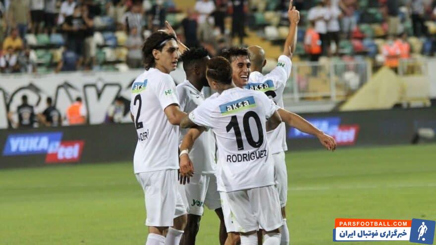 محمد نادری مدافع آلتای اسپور در حضور نود دقیقه ای خود مقابل فنرباغچه شکست خورد