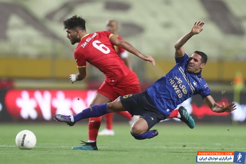 زبیر نیک نفس هافبک دفاعی فولاد خرید جدید استقلال