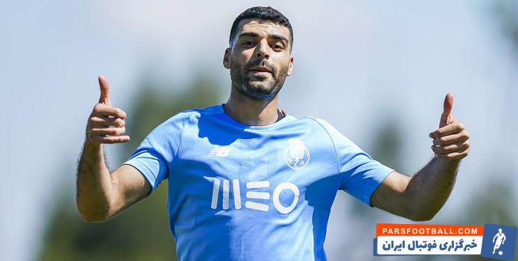 مهدی طارمی مهاجم تیم فوتبال پورتو به رکورد 50 بازی با پیراهن این تیم رسید