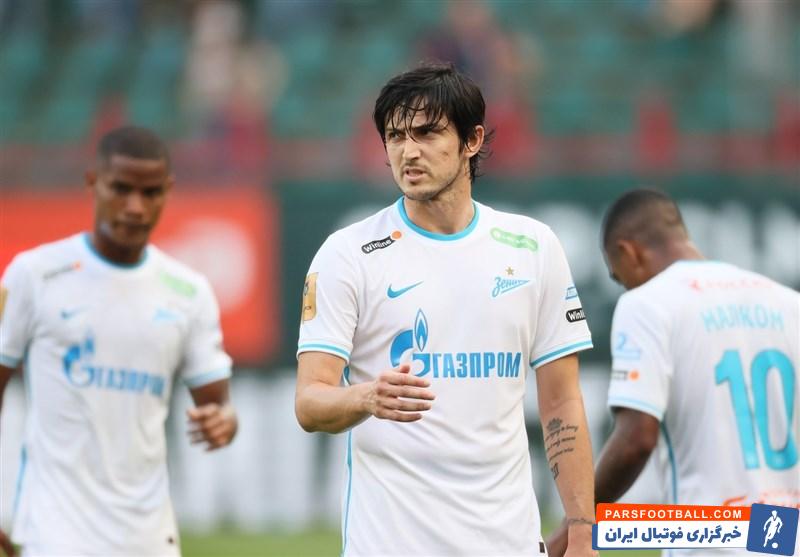 رسانه اسپورت اکسپرس روسیه : سردار آزمون به دنبال ترک زنیت در تابستان است