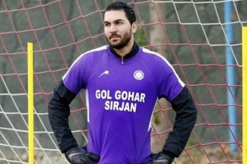 علیرضا حقیقی دروازهبان تیم فوتبال گل گهر سیرجان از جمع شاگردان قلعهنویی جدا شد