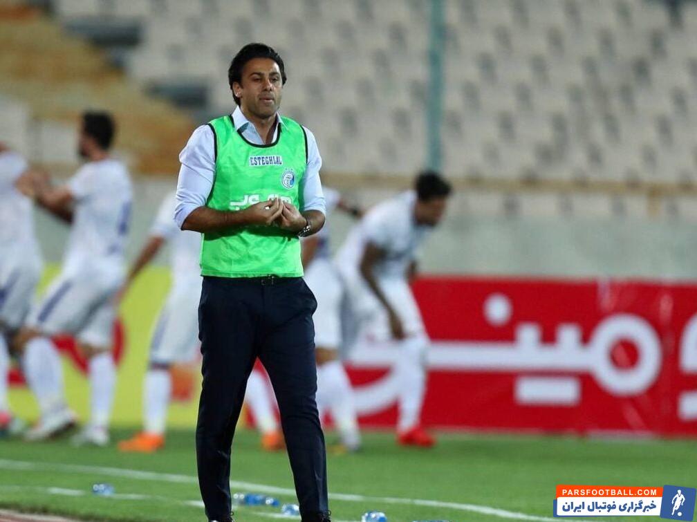 عصبانیت شدید سرمربی استقلال از داور بازی با گل گهر سیرجان