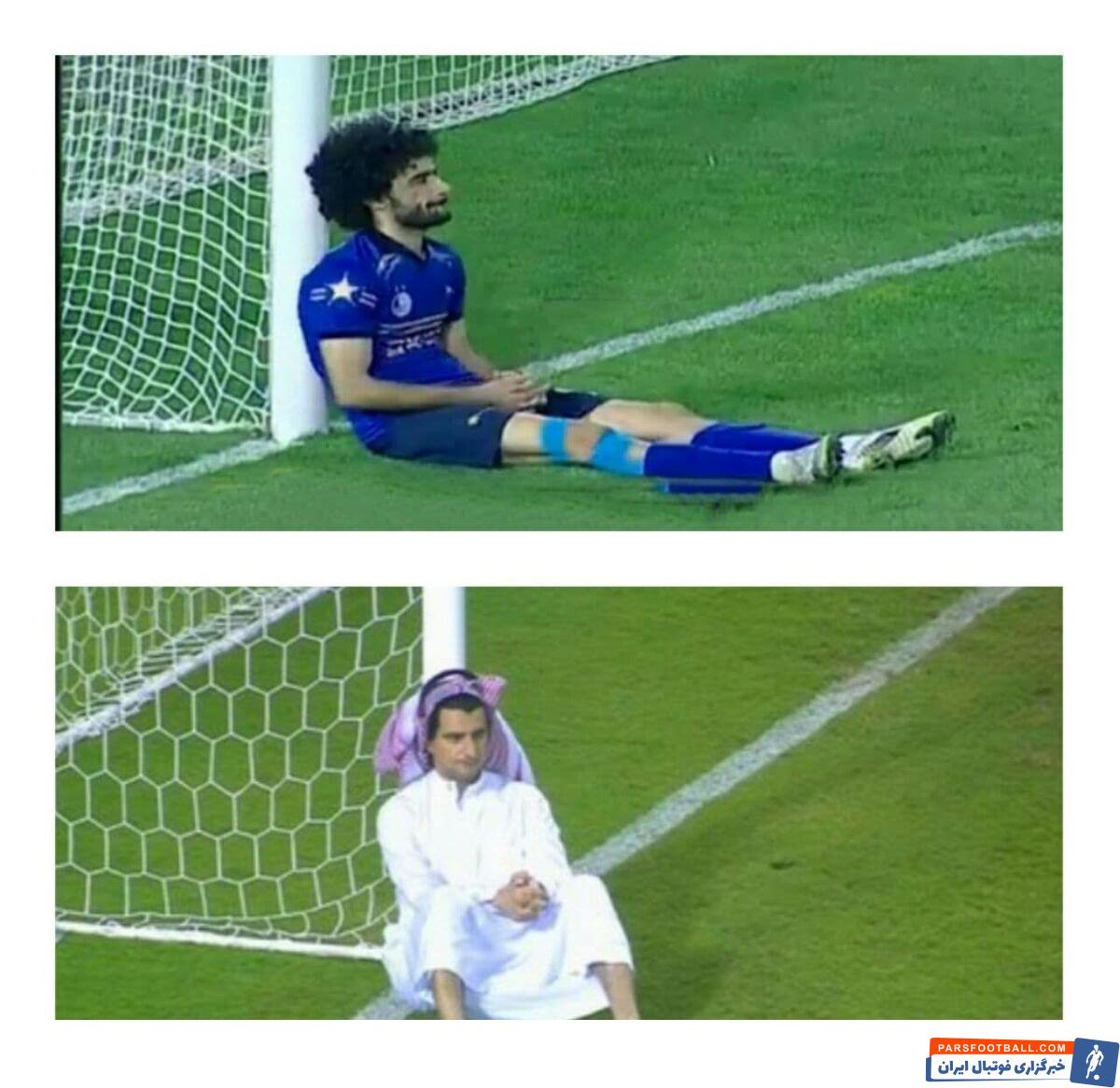 تکیه بابک مرادی بازیکن استقلالی ها بر تیر ک دروازه پس از ناکامی در ضیافت پنالتی ها و از دست رفتن جام قهرمانی، پرسپولیسی ها را در جدالی...