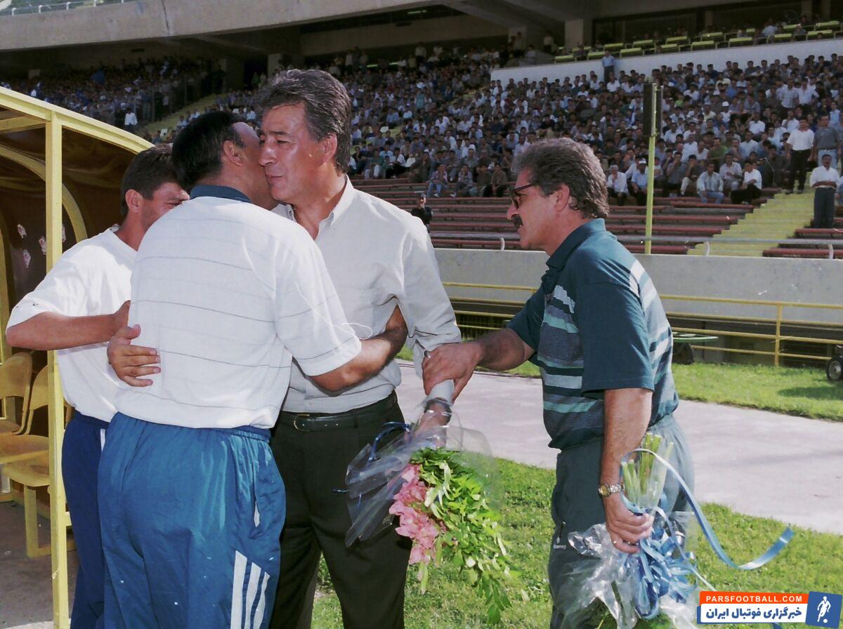 زنده یاد ناصر حجازی و زنده یاد منصور پورحیدری