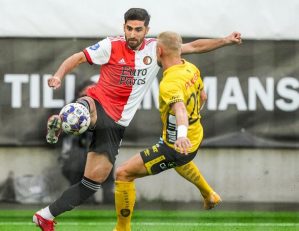 الفسبورگ ۳ - فاینورد ۱ ؛ یاران علیرضا جهانبخش به دلیل پیروزی پرگل در بازی رفت با شکست هم صعود کردند