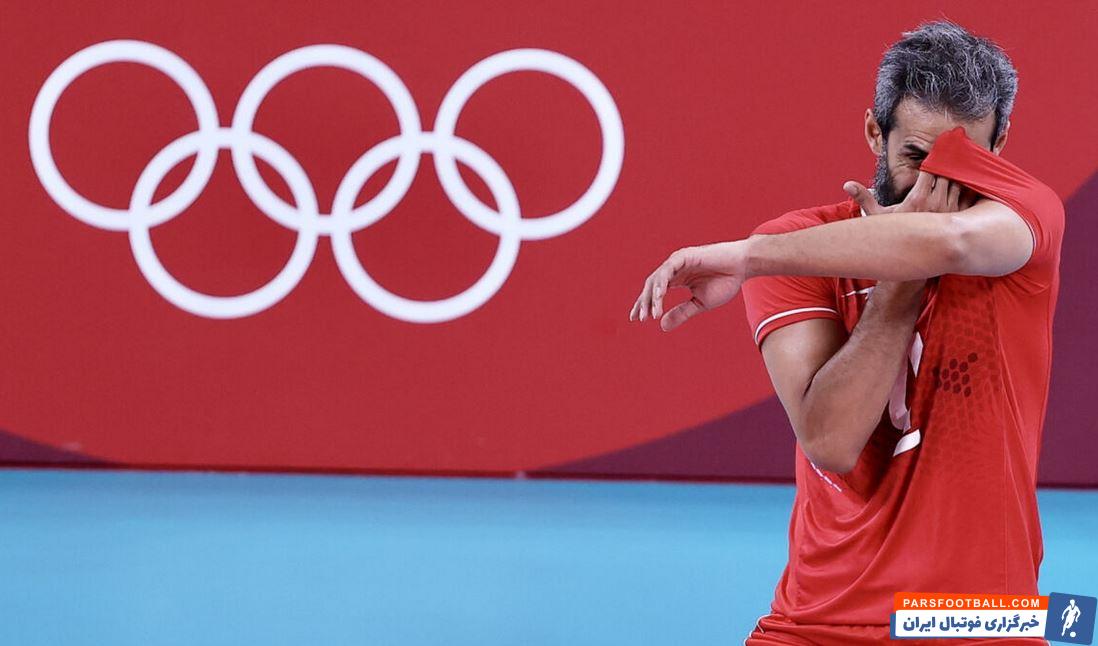 حرکت جنجالی کاپیتان تیم ملی والیبال ایران ؛ قهر سعید معروف از دیگر بازیکنان !