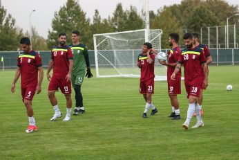 اولین تمرین تیم ملی ایران با حضور لژیونرها برگزار شد