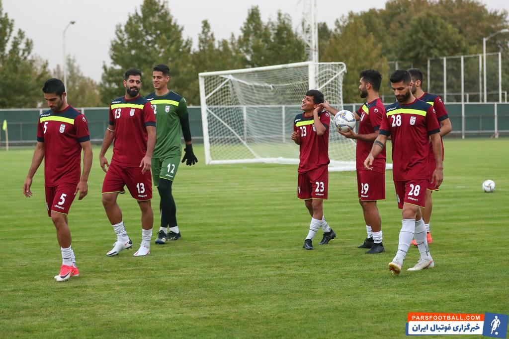 اولین تمرین تیم ملی ایران با حضور لژیونرها برگزار شد