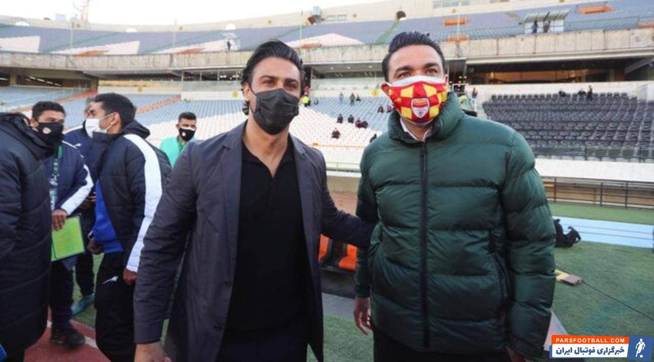 رونمایی باشگاه استقلال از کاپ قهرمانی جام حذفی پیش از پایان بازی فینال