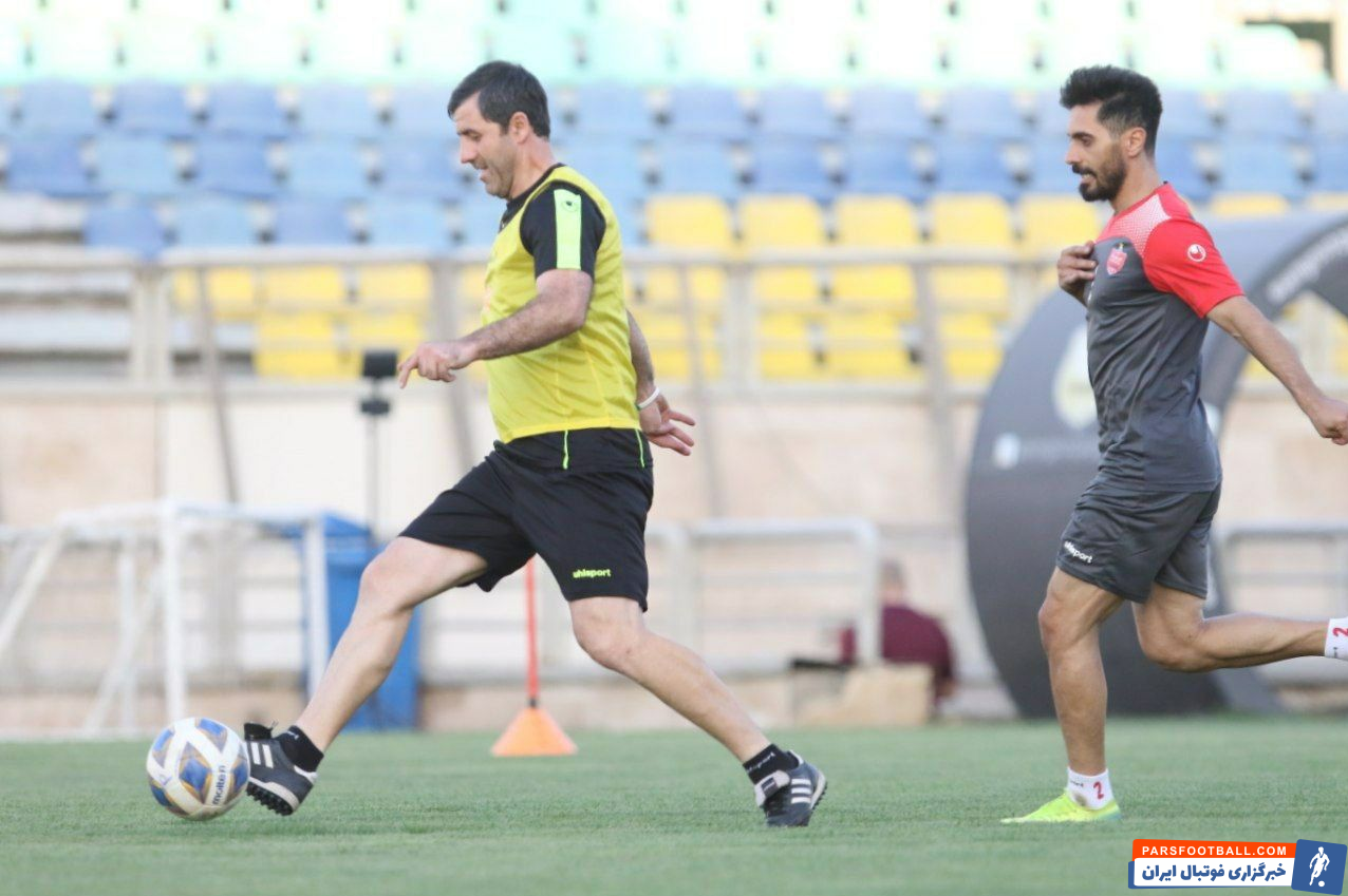 گزارش تمرین 4 شهریور پرسپولیس ؛ پا به توپ شدن یحیی گل محمدی و کریم باقری در روز غیبت ملی پوشان