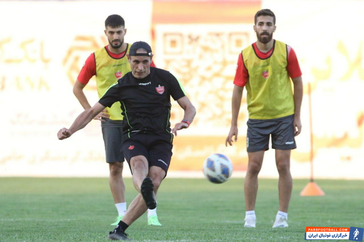 گزارش تمرین 4 شهریور پرسپولیس ؛ پا به توپ شدن یحیی گل محمدی و کریم باقری در روز غیبت ملی پوشان