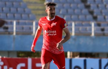 هادی محمدی، مدافع تیم فوتبال تراکتورسازی در تمرینات این باشگاه حاضر شد