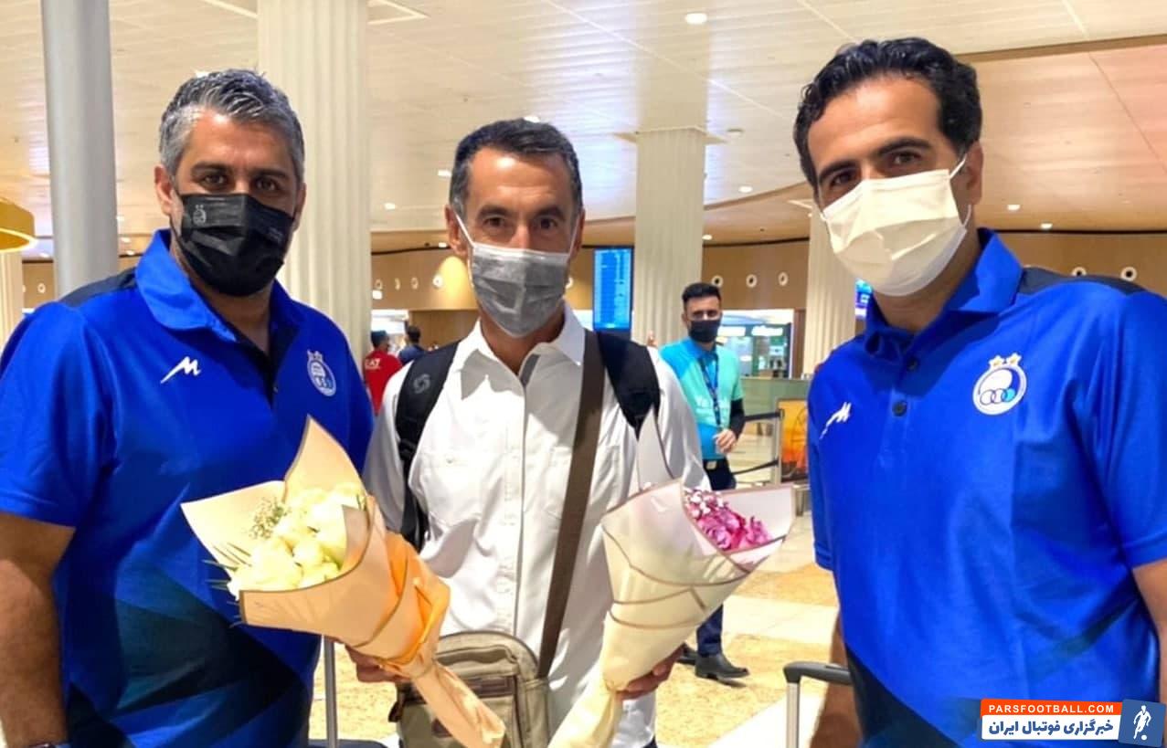 گابریل پین مربی ایتالیایی که با مدیران استقلال به توافق رسیده بود به اردوی این تیم در دبی اضافه شد