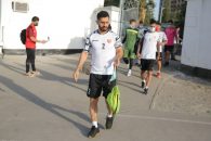 تمرین با نشاط پرسپولیس در چمن طبیعی تاجیکستان